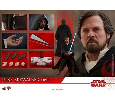 Hot toys Luke Skywalker (Crait) Collectible Figure MMS507